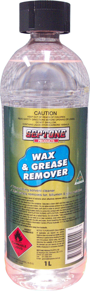 Septone® Wax & Grease Remover – ITW Polymers and Fluids