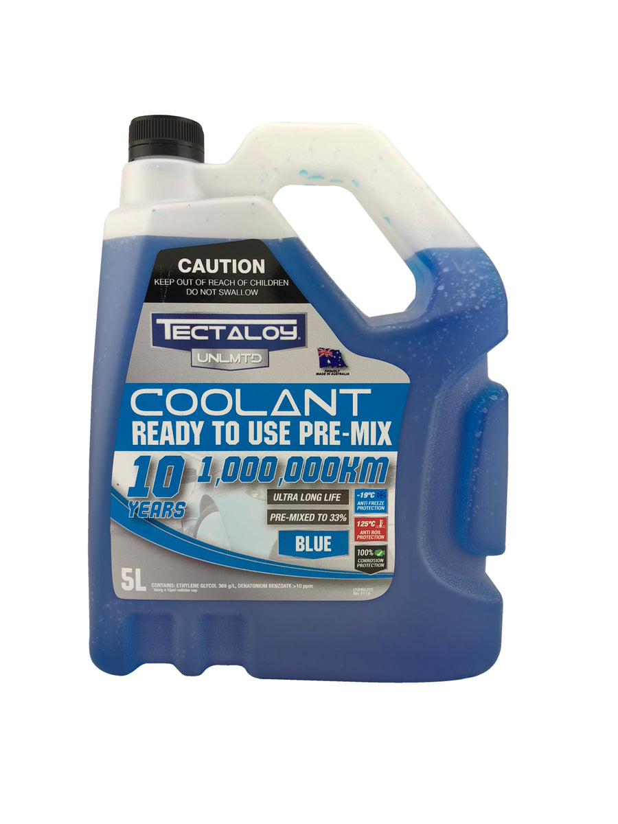 Tectaloy® UNLMTD Ready To Use Pre-Mix Coolant - Blue 5L – ITW Polymers and  Fluids