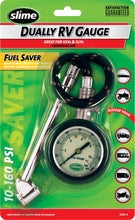 Load image into Gallery viewer, Slime® Dual Head RV Dial Tyre Gauge (10-160 psi)