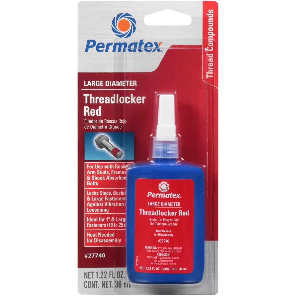 Permatex® Large Diameter Threadlocker Red 36ml