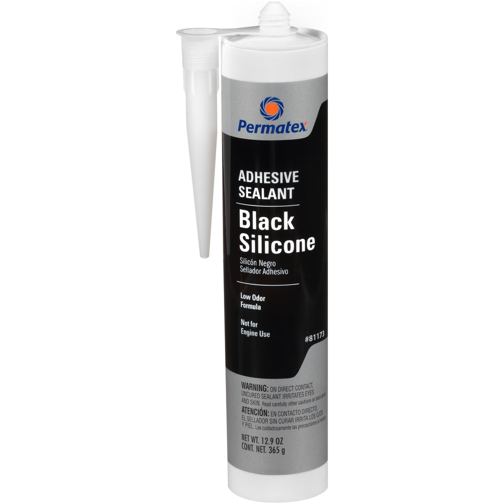 Permatex® Black Silicone Adhesive Sealant 365g
