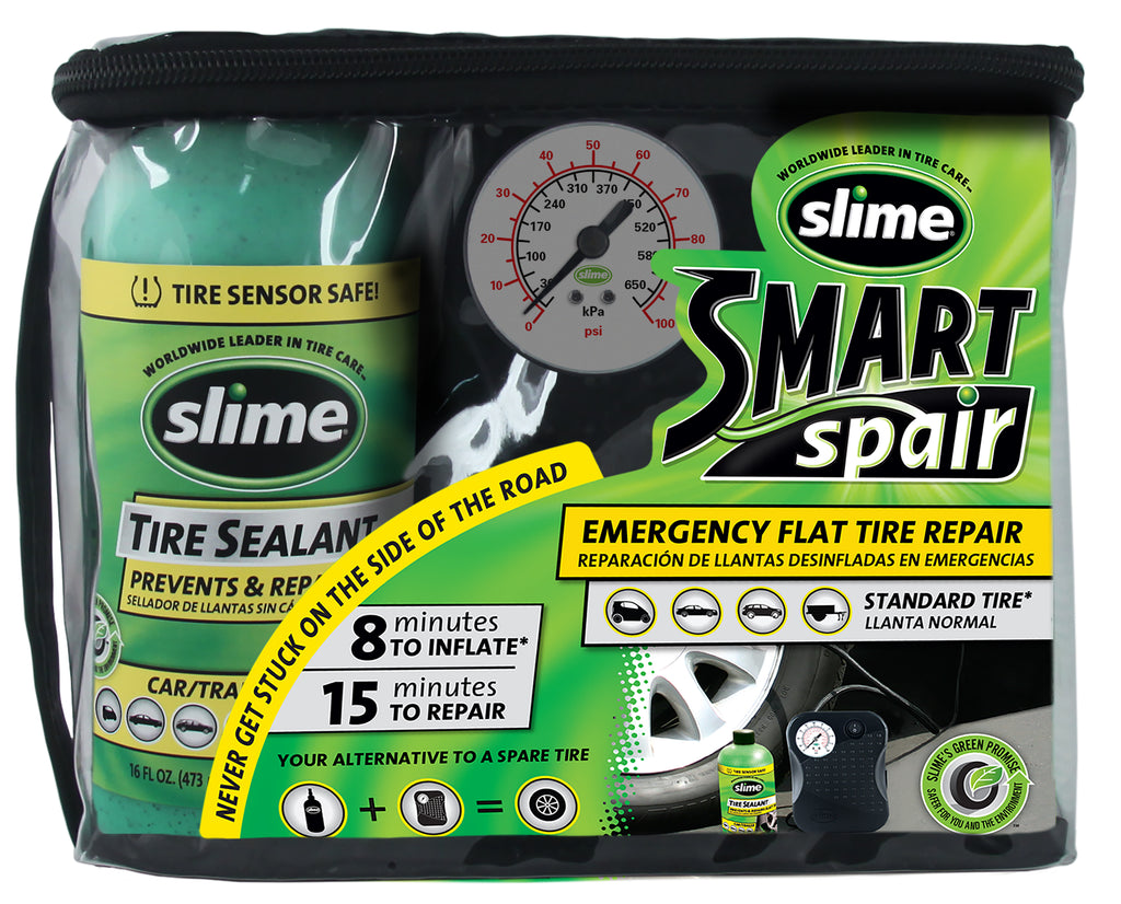Slime® Smart Spare Emergency Flat Tyre Repair Kit