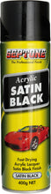 Load image into Gallery viewer, Septone®  Acrylic Top Coat - Satin Black 400g