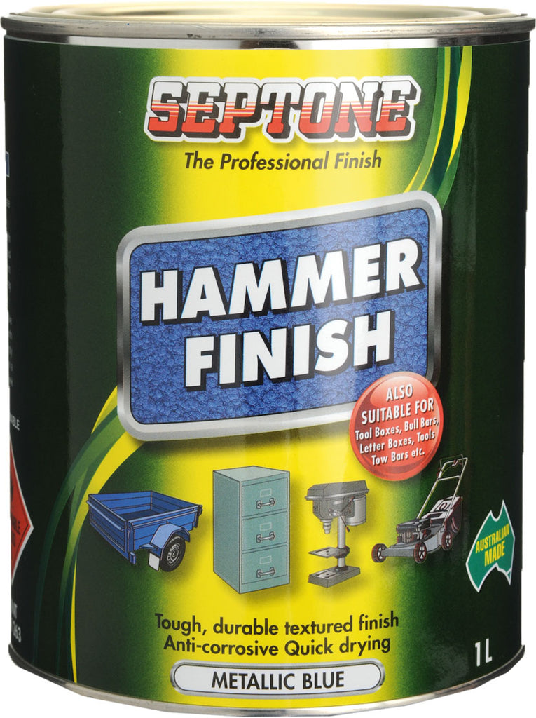 Septone®  Hammer Finish Blue