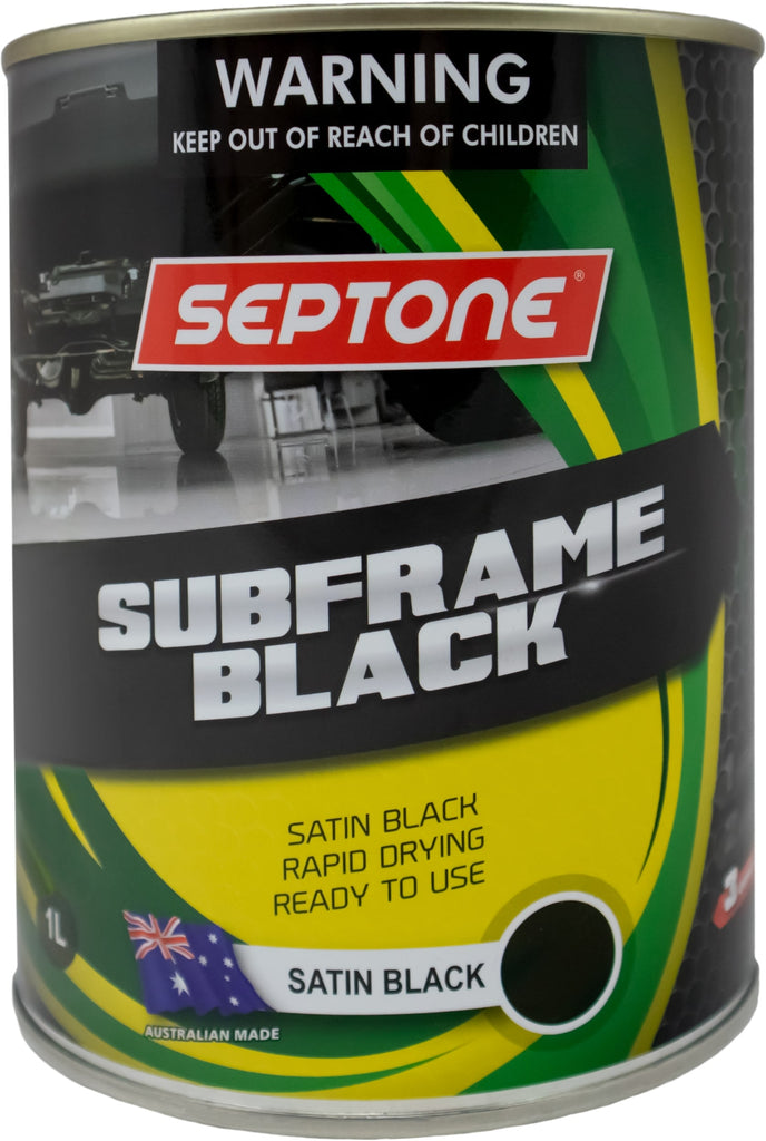 Septone® Subframe Black Paint