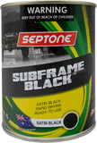 Septone® Subframe Black Paint