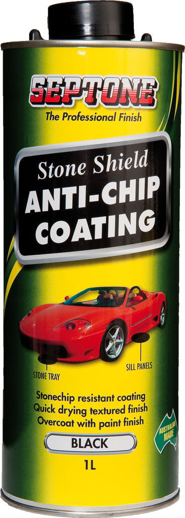 Septone®  Stone Shield Anti-Chip Coating Black