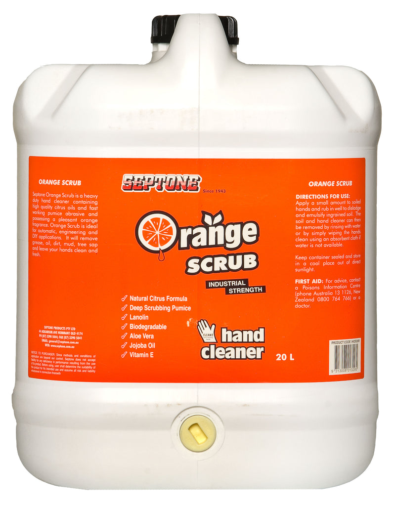 Septone® Orange Scrub Refill 20L