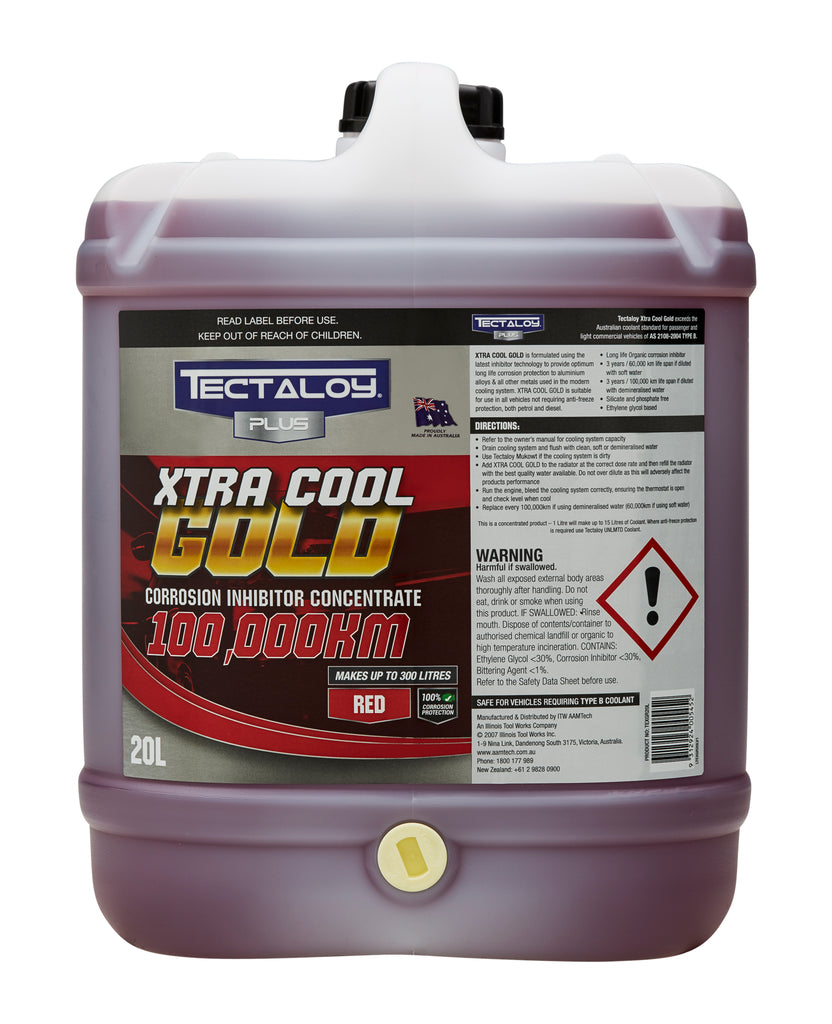 Tectaloy® XTRA Cool Gold - Red 20L