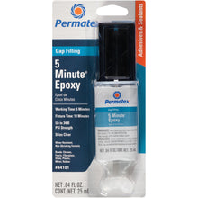 Load image into Gallery viewer, Permatex® 5 Minute Gap Filling Epoxy 25ml