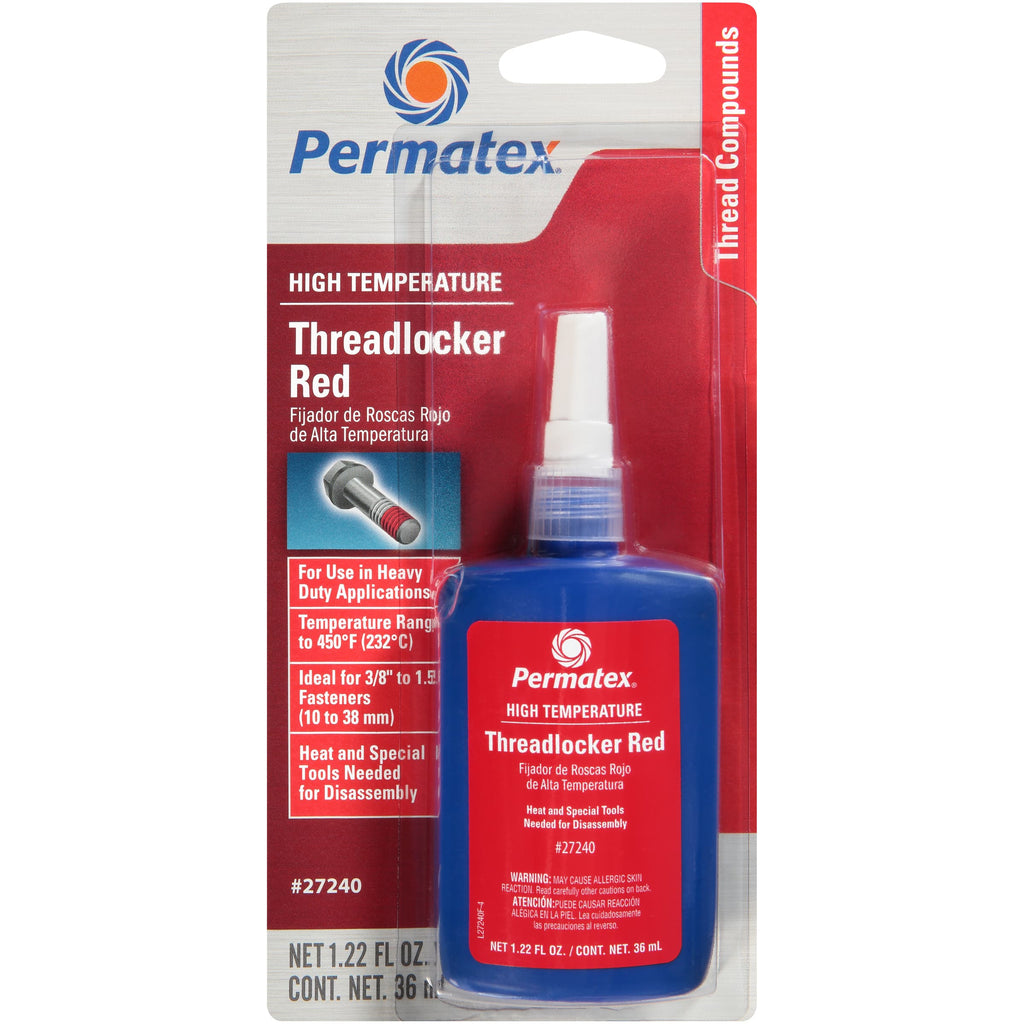 Permatex® High Temperature Threadlocker Red 36ml